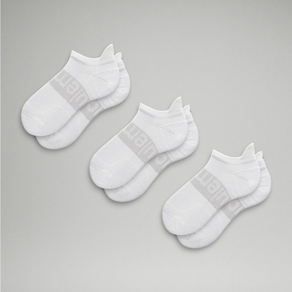 Women’s Power Stride Tab Socks (3 Pack) - White - Picture 1 of 4